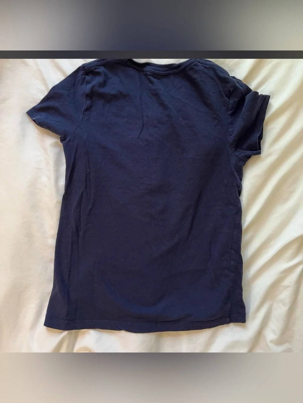 Atlanta Braves Girl’s Navy V‑Neck T‑Shirt